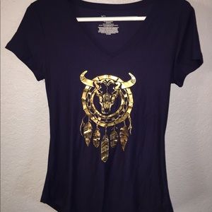Blue And Gold Tee